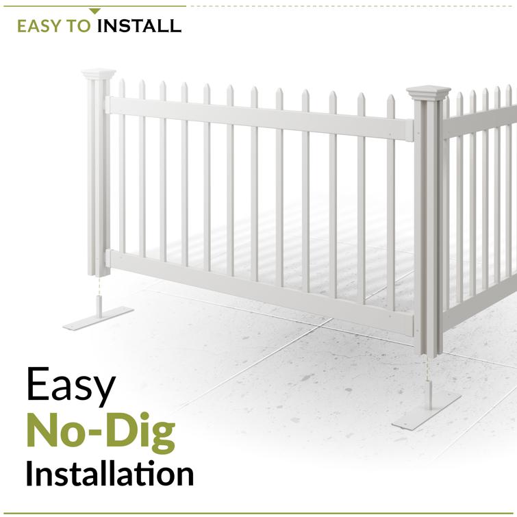 Kensington Hinged Portable Fence Kit